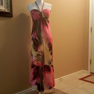 ⚘Beautiful long bright color summer dress